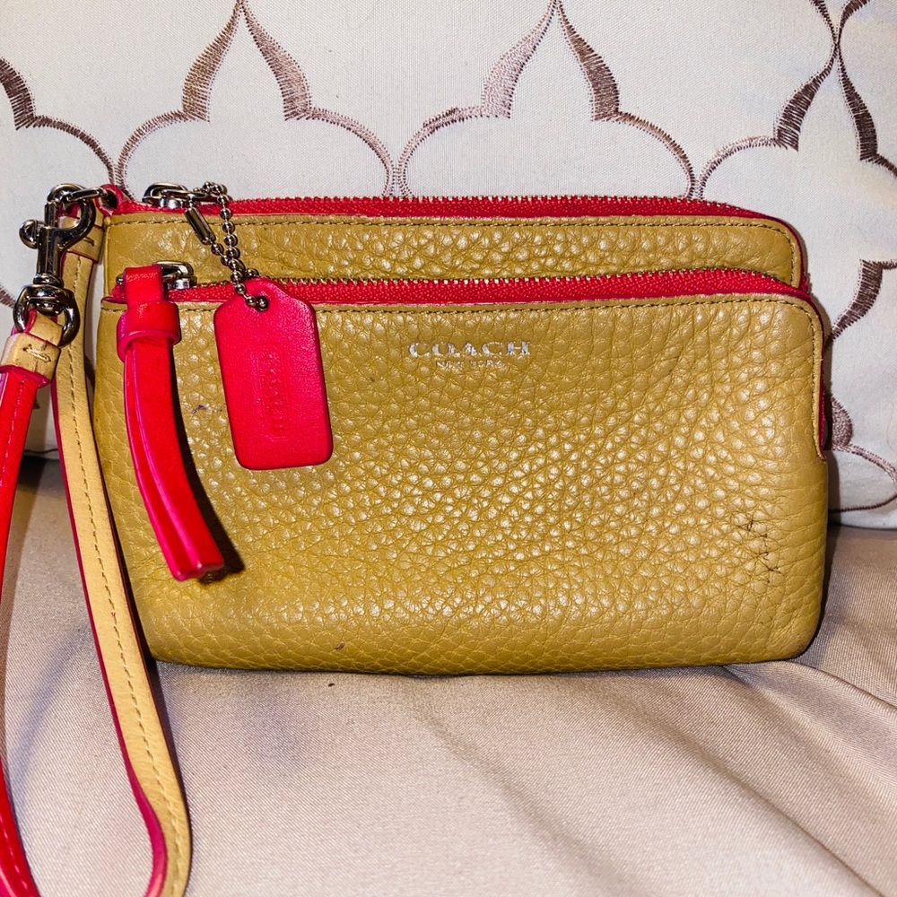 Authentic Coach Wristlet
